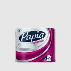 Туалетная бумага PAPIA Papia Deluxe 4 шт