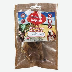 Лакомство для собак «Родные Корма» лапки куриные сушеные в дровяной печи, 35 г
