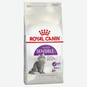 Сухой корм для кошек Royal Canin Sensible с чувствительным пищеварением, 200 г