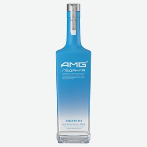 Водка AMG Ледяная фильтрация Россия, 0,5 л