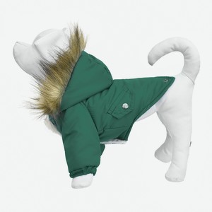Tappi одежда зимняя парка для собак  Верде , зеленая (S)
