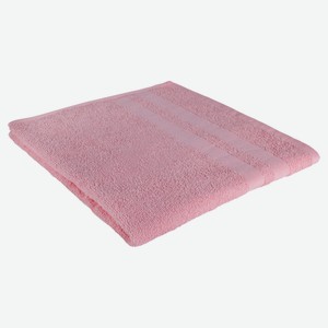 Полотенце «Каждый день» розовое, 70х130 см