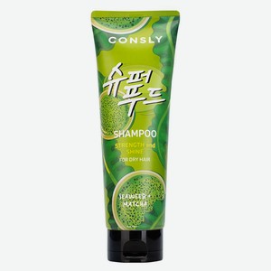 Шампунь для волос Consly Для силы и блеска с экстрактом водорослей и зеленого чая, 250 мл