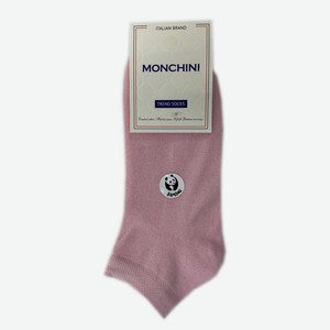 Носки женские Monchini артL209 бамбук - Розовый, Без дизайна, 35-37