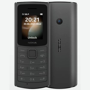 Телефон 110 4G DS Black Nokia