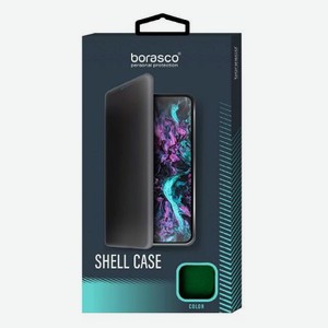 Чехол BoraSCO Shell Case для Samsung (A225/ M225) Galaxy A22/ M22 зеленый опал