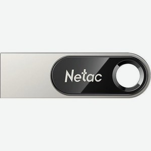 Флешка USB NETAC U278 64ГБ, USB3.0, серебристый и черный [nt03u278n-064g-30pn]