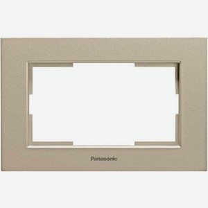 Рамка Panasonic Karre Plus (WKTF08093AR-RU) 2x горизонтальный монтаж металл бронзовый (упак.:1шт)