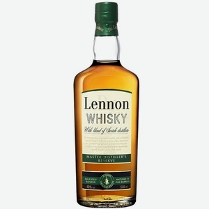 Виски Dr.Lennon (Др.Леннон) купажированный 40% 0,5л