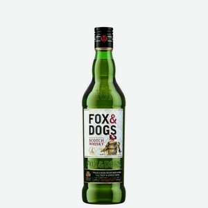 Виски Фокс энд Догс шотландский купажированный 40% 0,5 л