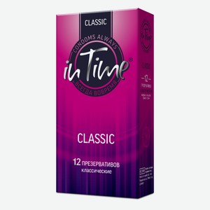 Презервативы In Time Classic, 12шт Таиланд