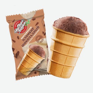 БЗМЖ Мороженое пломбир Чистая Линия шоколадный в/ст 80г ф/п