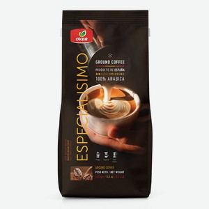 Кофе ОКЕЙ Especialisimo 100% Арабика молотый 250г