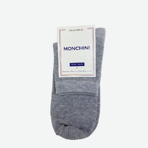 Носки женские Monchini артL177 - Серый, Без дизайна, 35-37