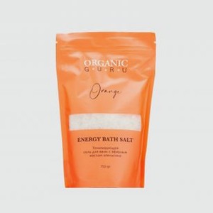 СОЛЬ ДЛЯ ВАНН ORGANIC GURU Detox Bath Salt Orange 750 гр