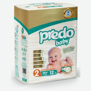 Подгузники Predo Baby №2, 12 шт