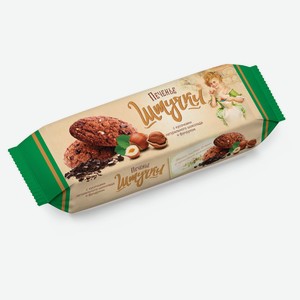 Печенье сдобное «Штучки» с кусочками шоколада и фундуком, 160 г
