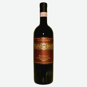 Вино Tenute Silvio Nardi Brunello Di Montalcino красное сухое Италия, 0,75 л