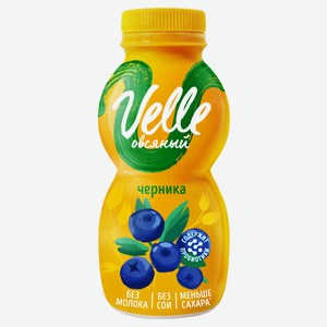 Продукт овсяный Velle питьевой ферментированный черника, 250 г