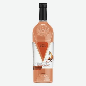 Вино Villa Krim Orange Fox Bay белое сухое Россия, 0,75 л