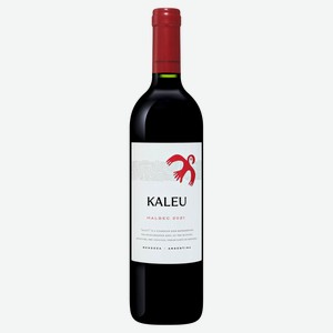 Вино Kaleu Malbec красное сухое Аргентина, 0,75 л