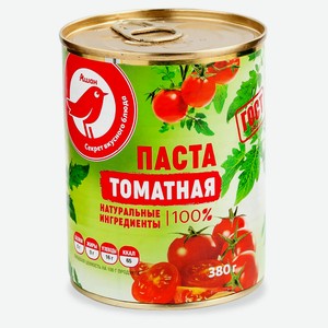 Паста томатная АШАН Красная птица, 380 г