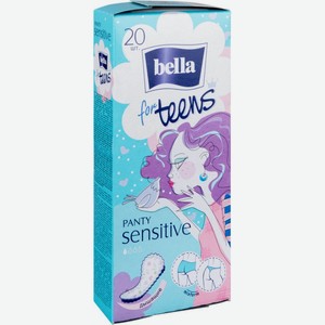 Прокладки ежедневные Bella for teens Sensitive, 20 шт.