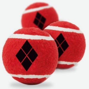 Игрушка для собак Buckle-Down Теннисные мячики Харли Квинн 3шт DTTB-JKCH