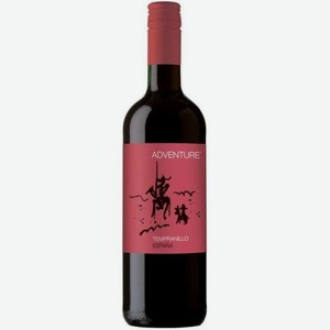 Вино Эдвенче Темпранильо Красное Полусухое 0.75л