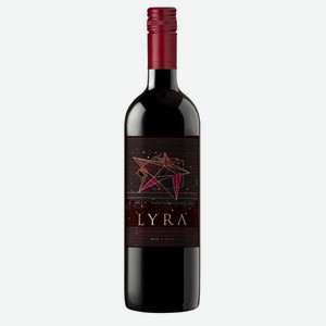 Вино ЛИРА Каберне Совиньон DO CENTRAL VALLEY Красное Сухое 0.75л