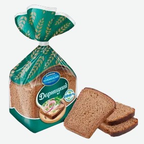 Хлеб Дарницкий формовой «Коломенское» половинка в нарезке, 350 г