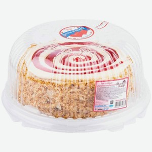 Торт Фили-Бейкер Наполеон клубничный, 900 г
