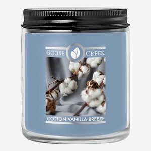 Ароматическая свеча Cotton Vanilla Breeze (Бриз из хлопка и ванили): свеча 198г