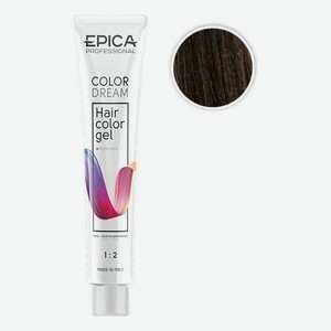 Гель-краска для волос Color Dream 100мл: 6.18 Темно-русый пепельно-жемчужный