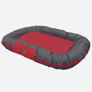 Лежак для животных Nobby Reno средний Серый-Красный 92х68х11 см