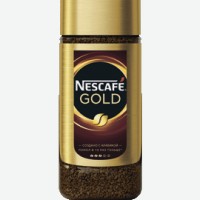 Кофе растворимый   Nescafe   Gold, стеклянная банка, 95 г