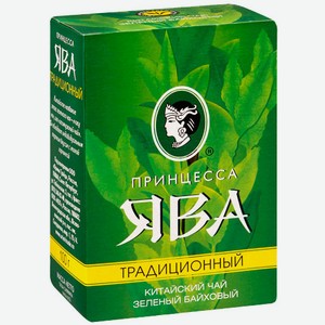 Чай зеленый ПРИНЦЕССА ЯВА Традиционный 100г