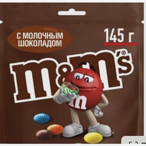 Конфеты M&M Шоколадный 145г