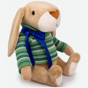 Мягкая игрушка BudiBasa Кролик Яша 29 см многоцветный Bs29-017