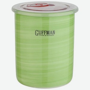 Керамическая банка с крышкой Guffman C-06-001-G зеленый  0.7 л
