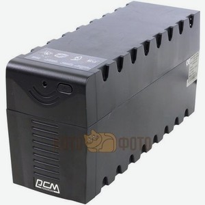 ИБП Powercom RPT-600AP IEC USB черный