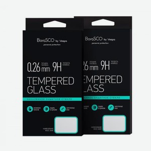 Защитное стекло BoraSCO Full Cover+Full Glue для Huawei Mate 20 Lite, Черная рамка