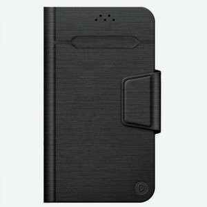 Чехол-подставка для смартфона Deppa Wallet Fold L 6 -6.5  черный