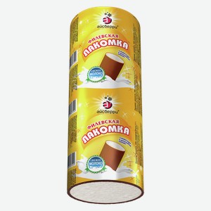 Мороженое АЙСБЕРРИ Лакомка Филевская, сливочная шоколадная, в взбитой шоколадной глазури, 0.09кг