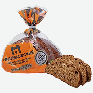 Хлеб Медведковский ПЕКО бездрожжевой, злаковый, 0.3кг