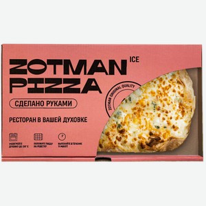 Пицца ЗОТМАН четыре сыра, 0.29кг