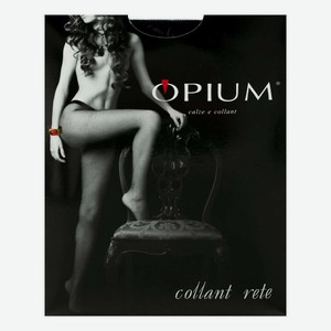 Колготки жен. Opium Collant Rete nero, visone,3