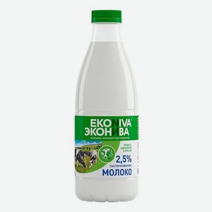 БЗМЖ Молоко пастеризованное ЭкоНива 2.5% 1л пэт