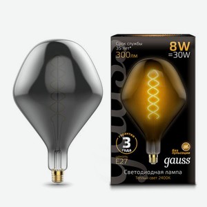 Лампа gauss flexible sd160 8w e27 gr2400k