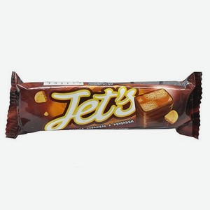 Батончик Jets мягкая карамель с печеньем 42 г